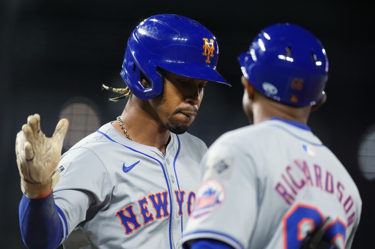 Francisco Lindor bricht im 9. Inning durch einen 2-Run-Single den Gleichstand und führt die Mets mit 5-3 über die Rockies